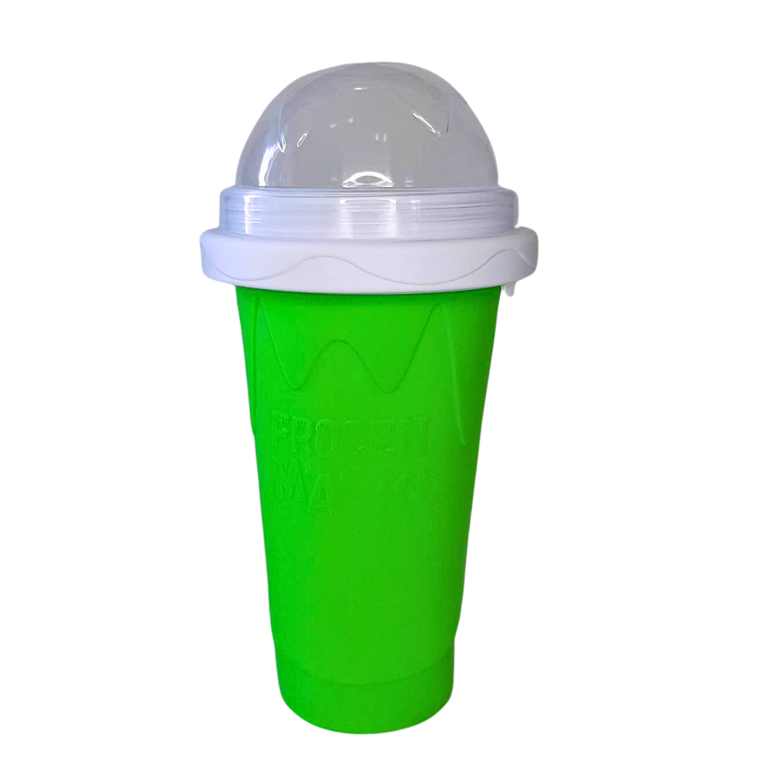 verre a slush vert