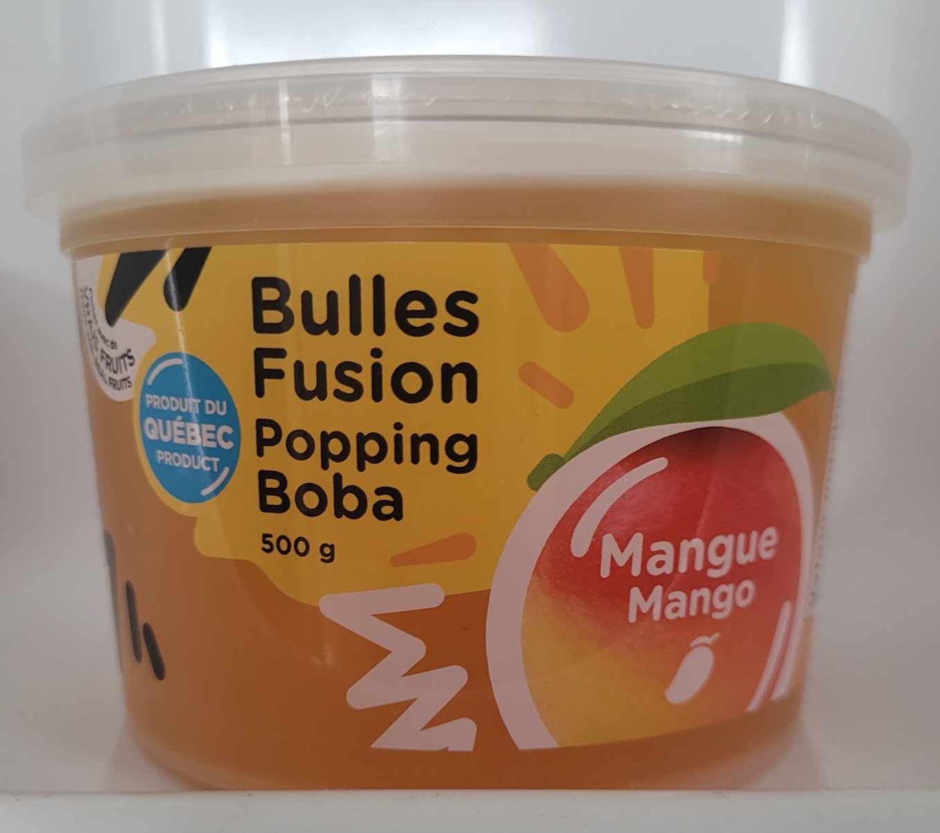 Bulles Fusion à la mangue