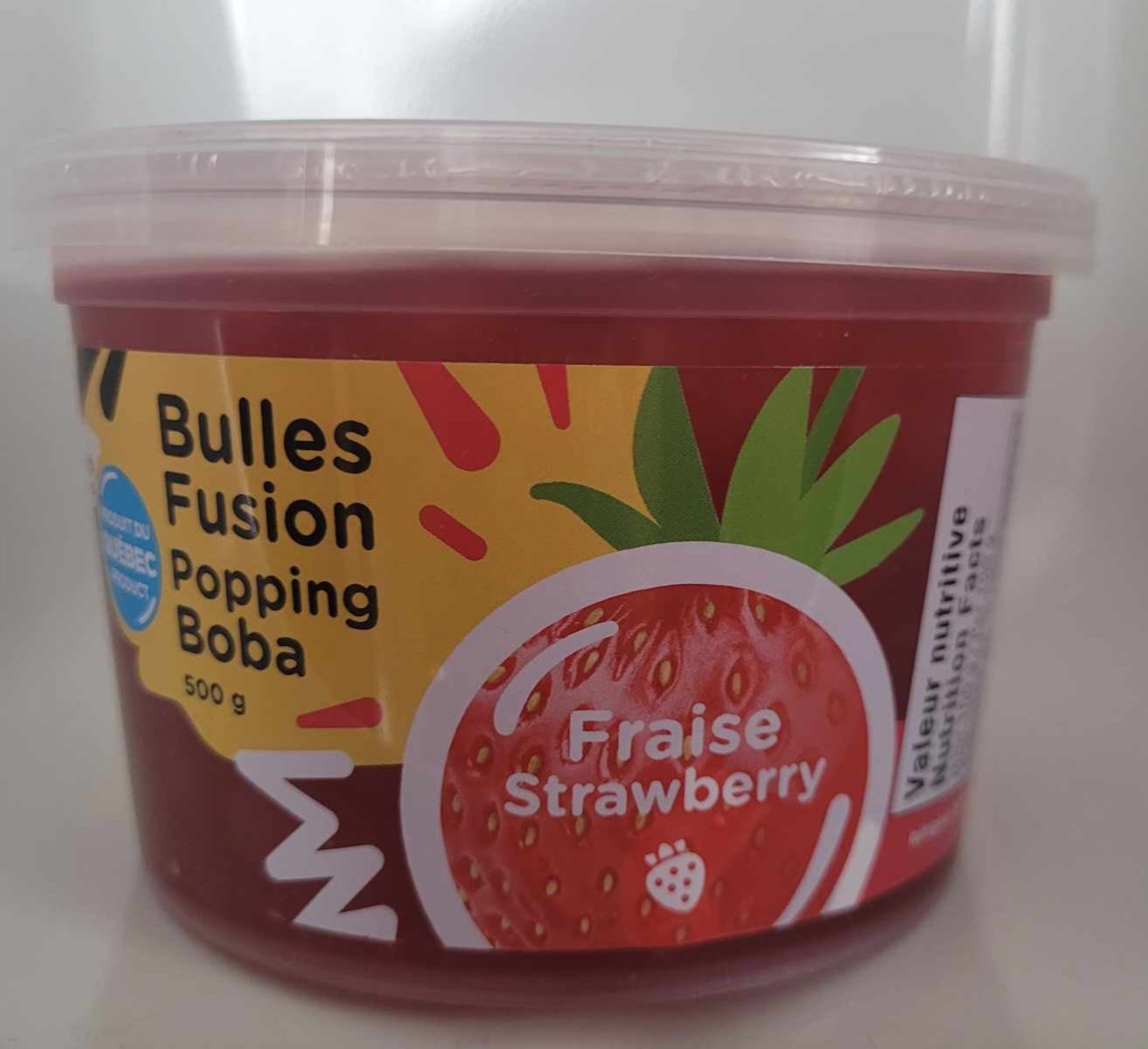 Bulles Fusion Fraise